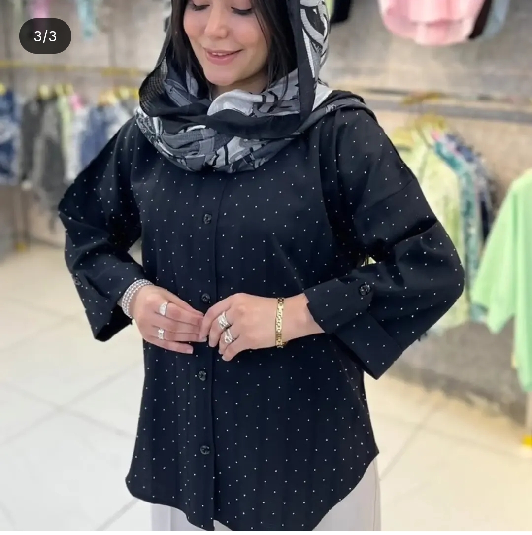 مانتو نگین دار